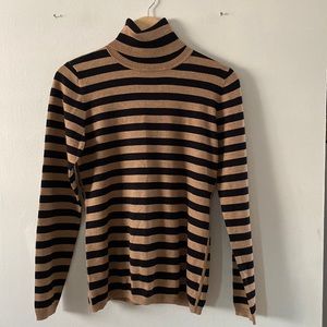 The limited striped turtleneck